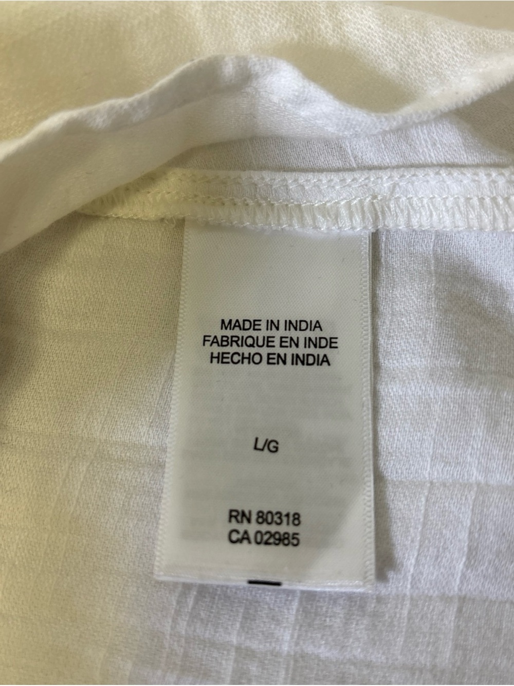 Lucky Brand White Button-Front Pintuck Lace Blouse. Size Large. EUC. - Picture 7 of 12